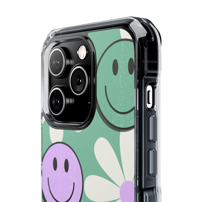 Smiley Daisy Glow iPhone 14 Pro Case - Impact