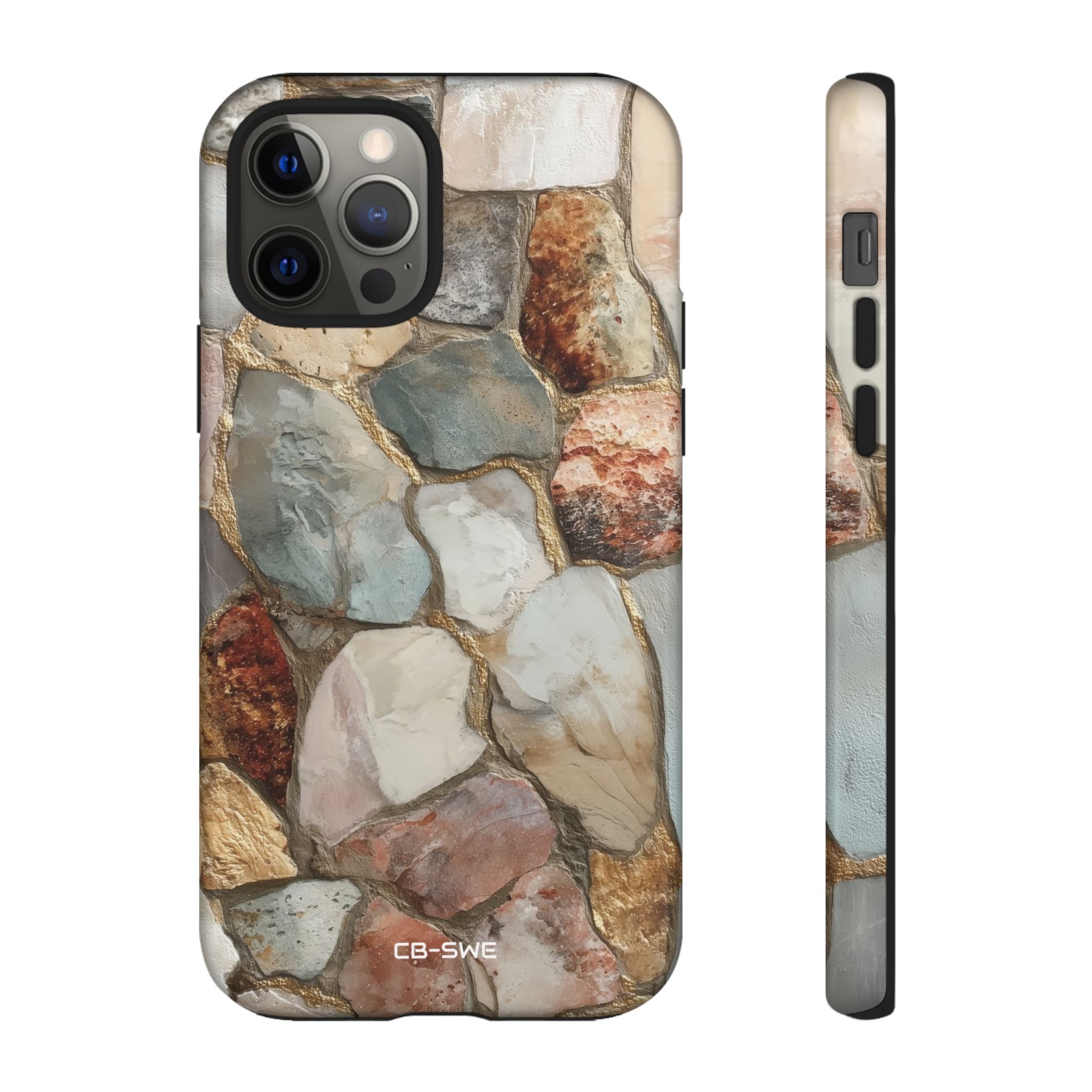 Stone Mosaic Dance - iPhone Case