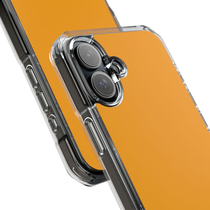 Orange iPhone 16 - Clear Impact Phone Case