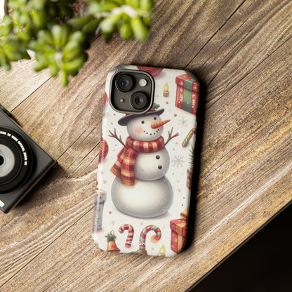 Snowman Welcomes Joy - iPhone Case