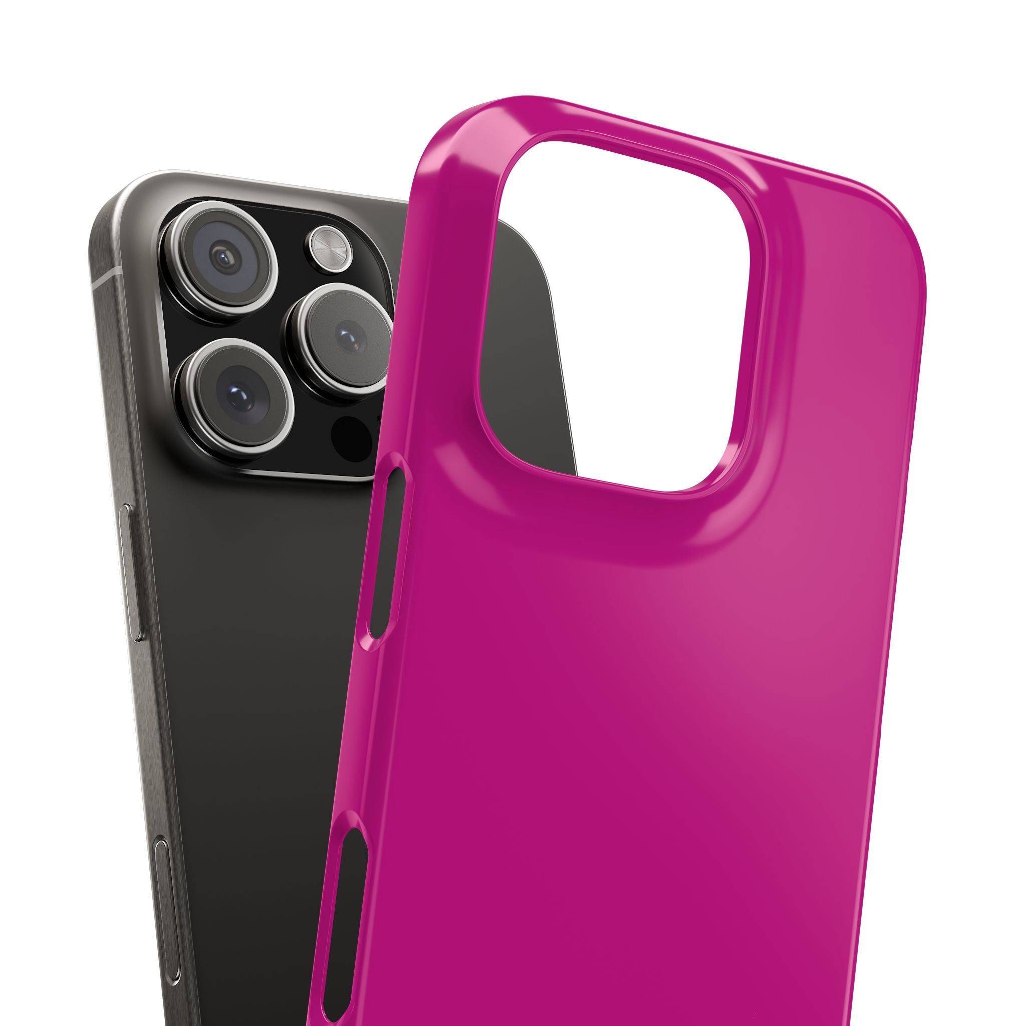 Medium Violet Red iPhone 16 - Slim Phone Case