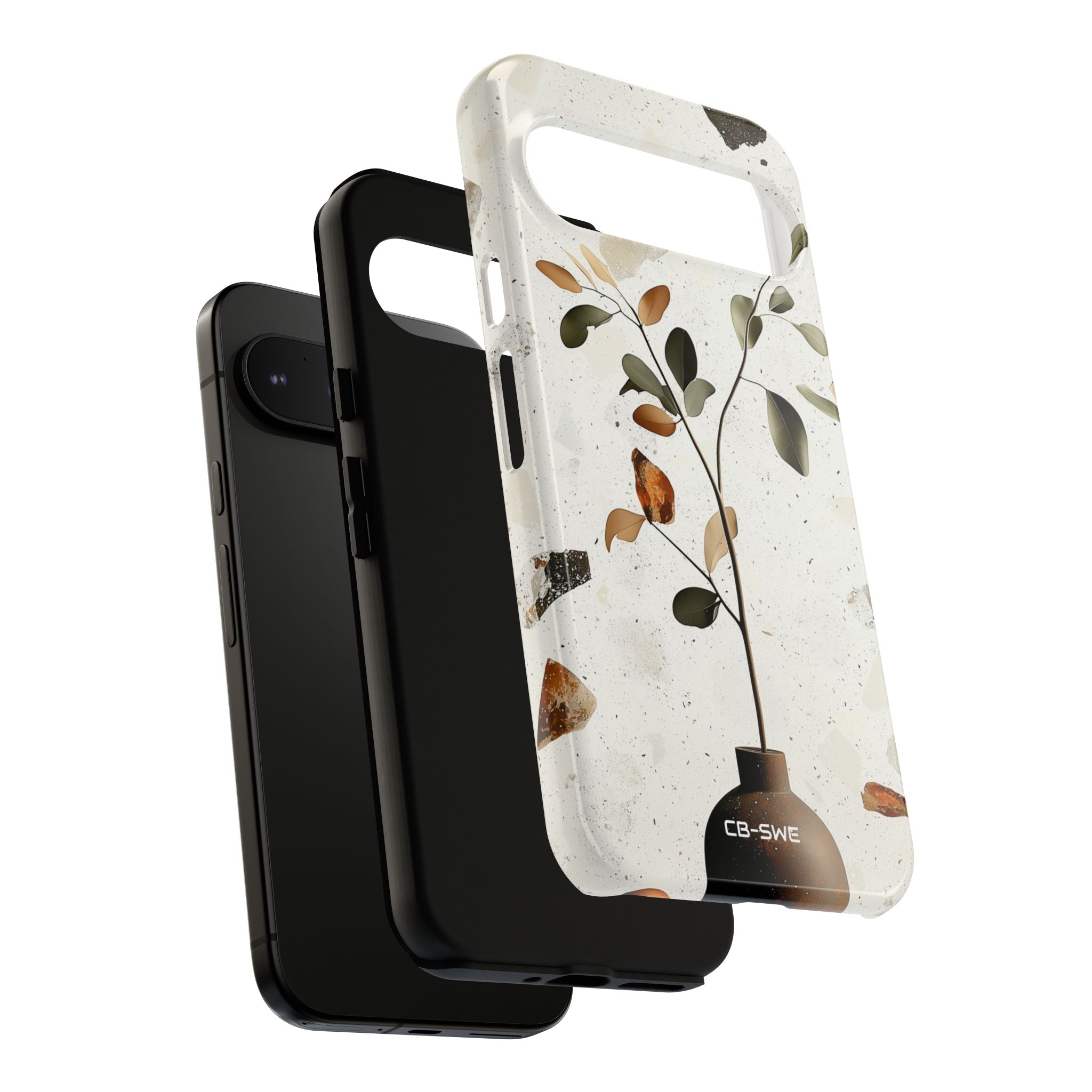 Vase Holds Leaves - Google Pixel Case