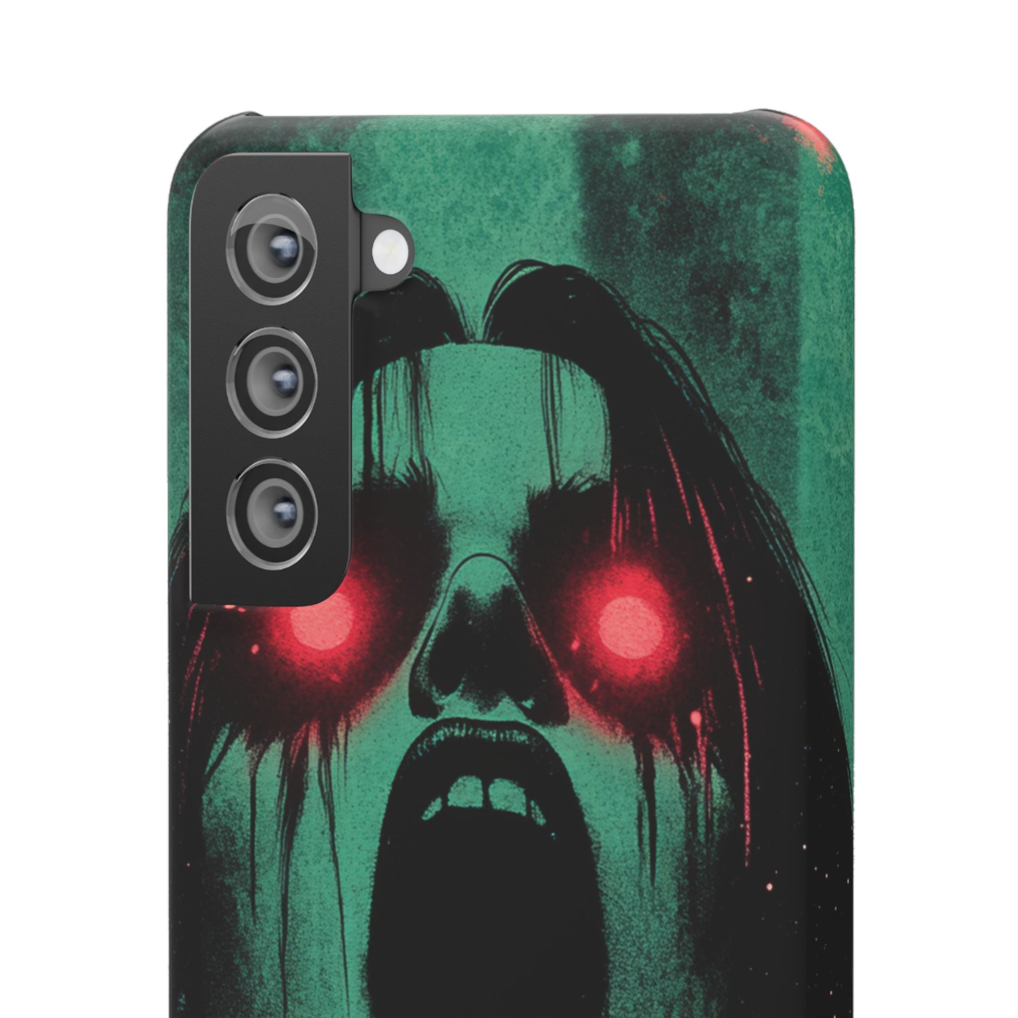 Haunting Glow of Gothic Eyes Samsung S21 - Slim Phone Case