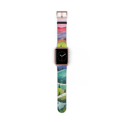 White Pathway - Watch Band