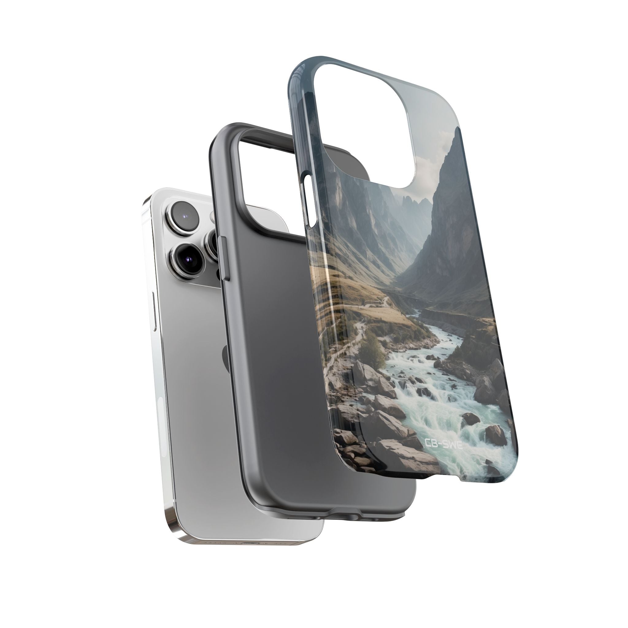 Mountain Peaks Arise - iPhone Case