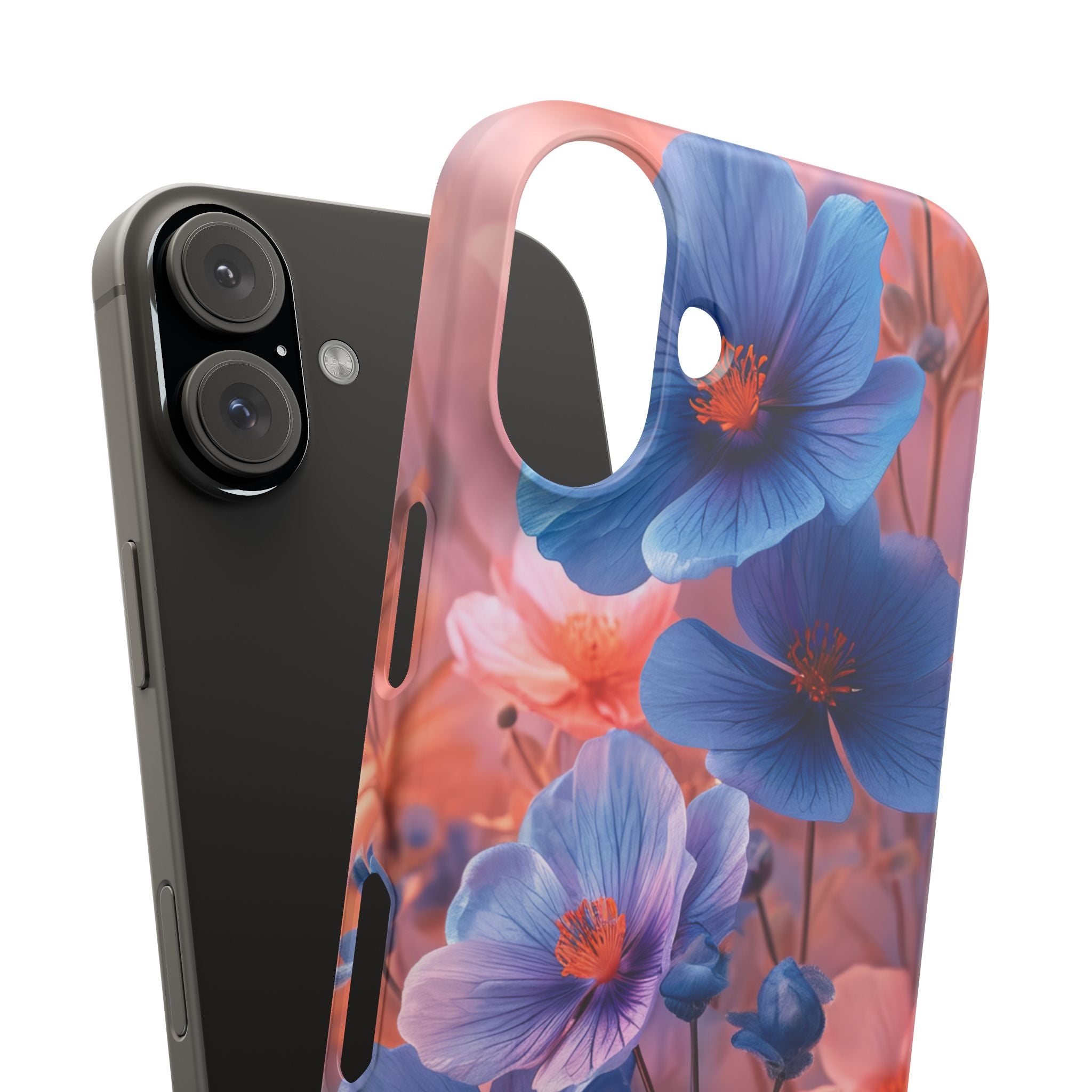 Ethereal Floral Symphony iPhone 16 - Slim Phone Case