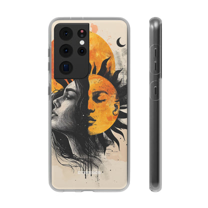 Sunlit Duality | Flexible Phone Case for Samsung Galaxy