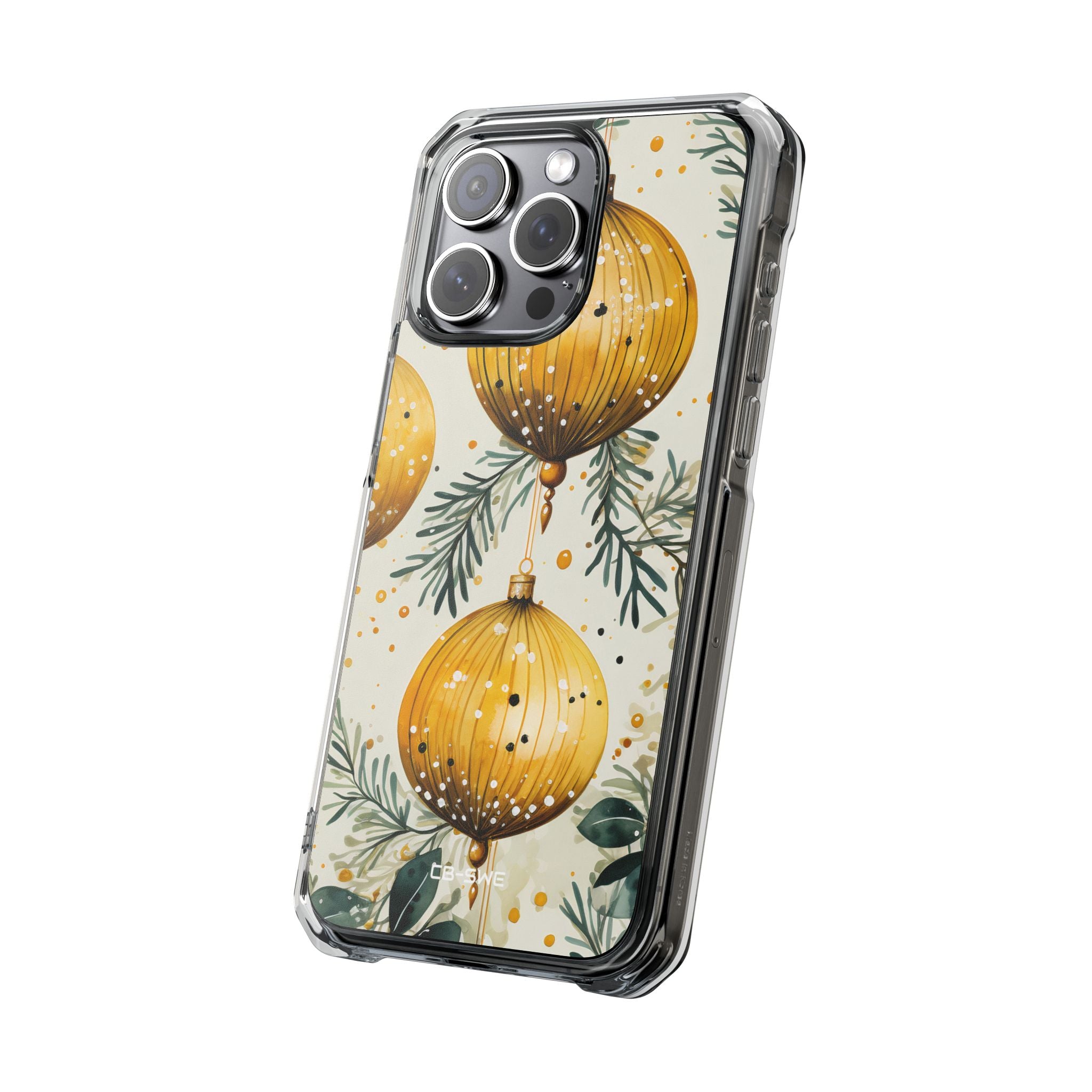 Golden Ornaments Dance iPhone Case - Impact