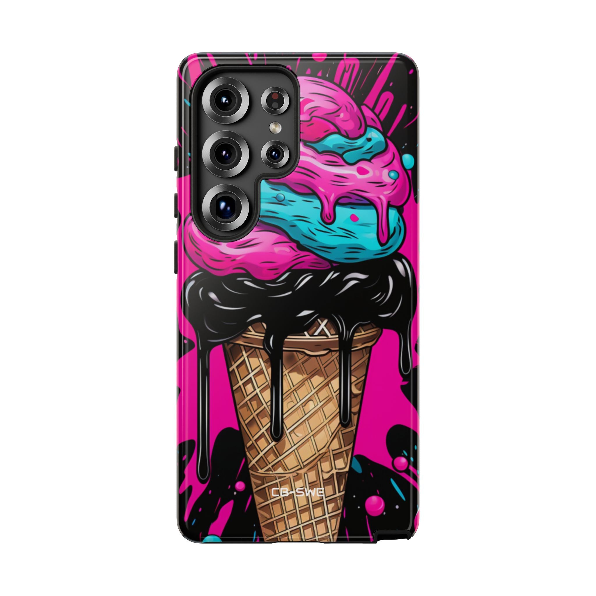 Neon Ice Cream Burst - Samsung Case