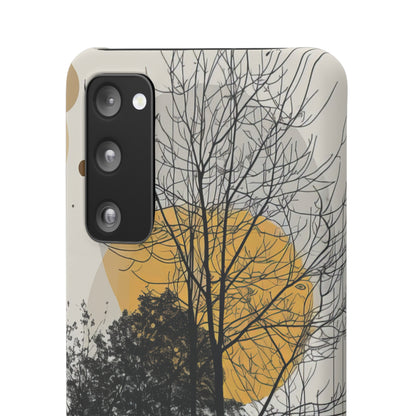 Minimalist Nature Harmony | Slim Phone Case for Samsung