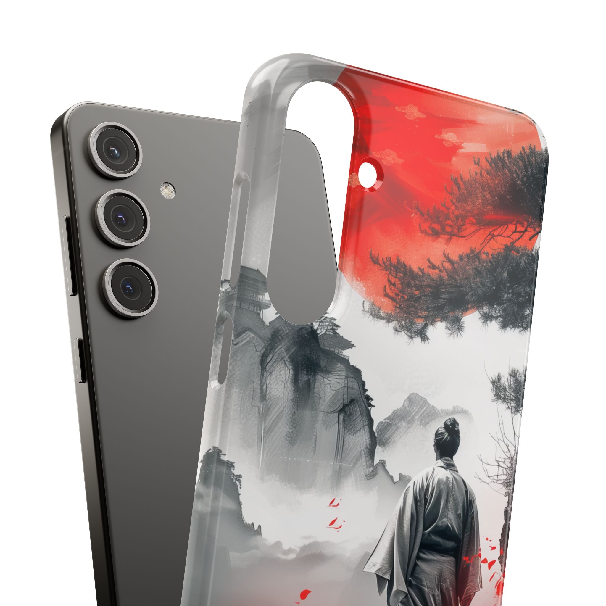 Zen Harmony: Japanese Serenity in Motion Samsung S24 - Slim Phone Case