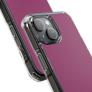 Magenta Haze | Phone Case for iPhone (Clear Impact Case - Magnetic)