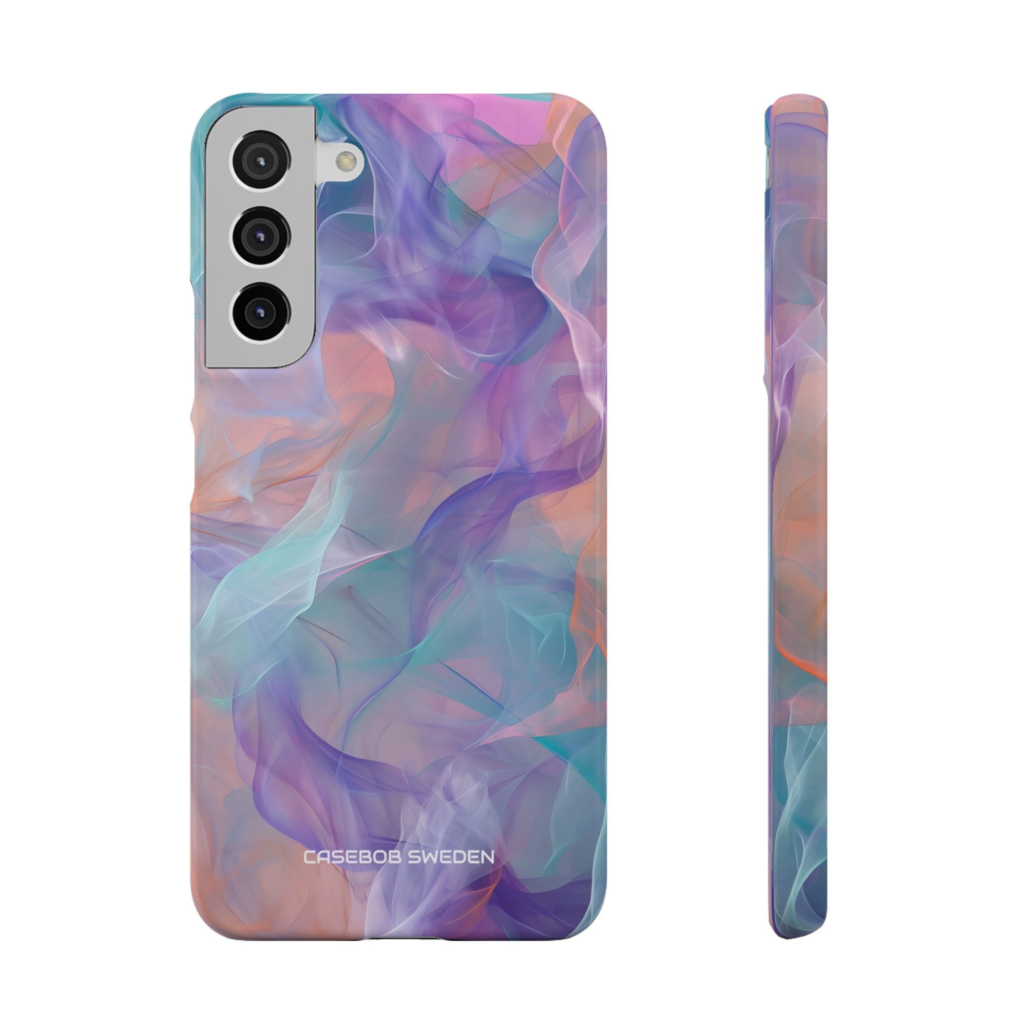 Dreamy Teal Flow - Slim Samsung S22 Phone Case