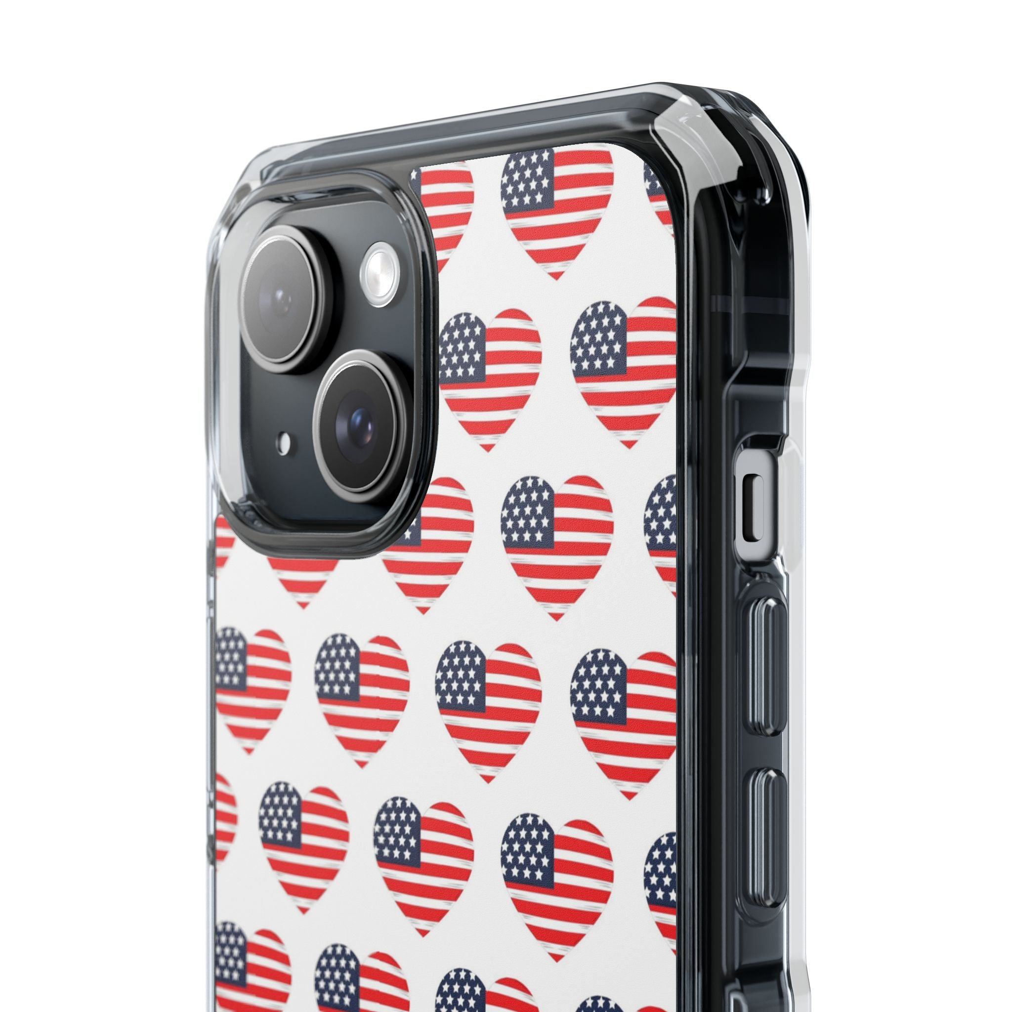 Hearts Embrace Freedom iPhone Case - Impact