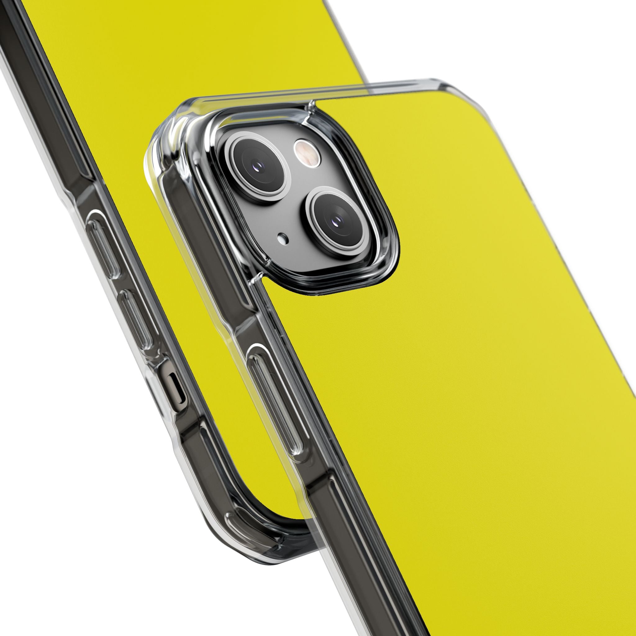 Titanium Yellow - Clear Impact Case for iPhone