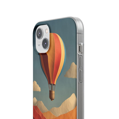 Lightbulb Balloon iPhone 14 Plus Case - Soft