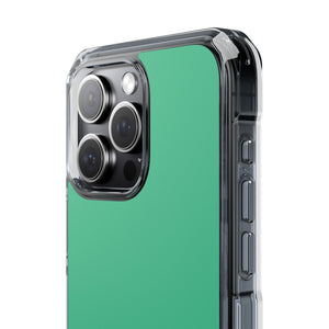 Ocean Green | Phone Case for iPhone (Clear Impact Case - Magnetic)