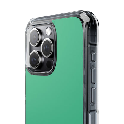 Ocean Green - Clear Impact Case for iPhone