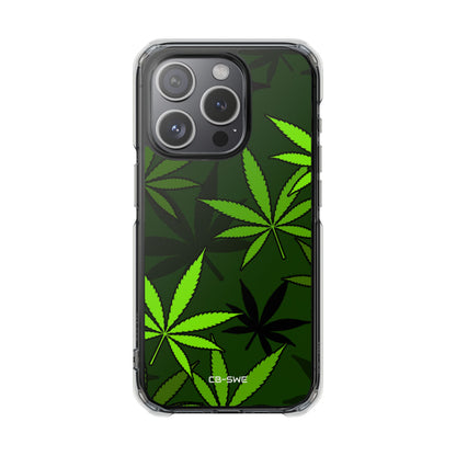 Green Leaf Symmetry iPhone Case - Impact