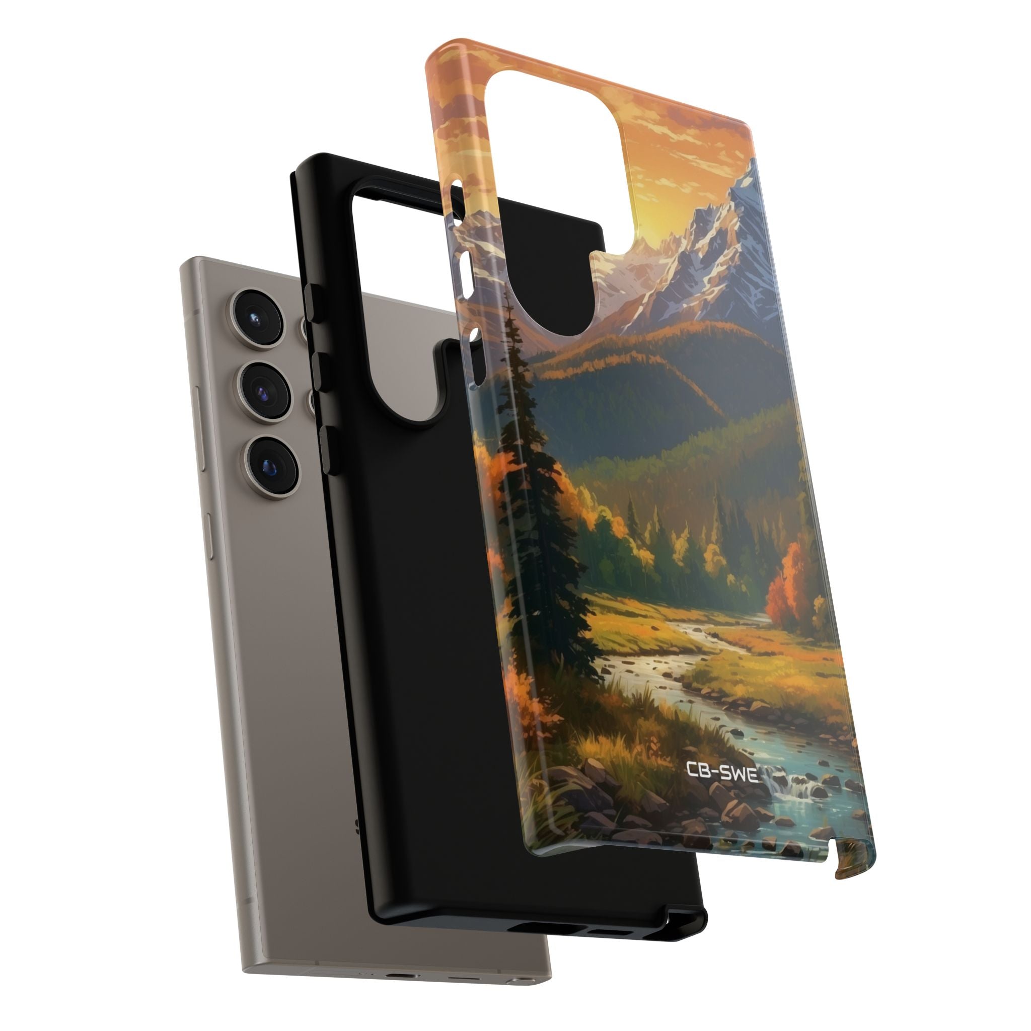 Mountain Reflections Glimmer - Samsung Case