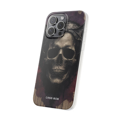 Skull Crown iPhone 15 Pro Max Case - Soft