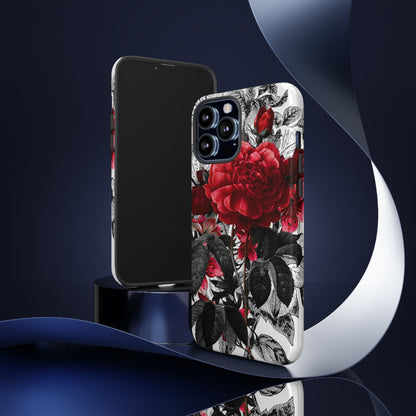 Grunicked Gothic Flower - Protective Phone Case