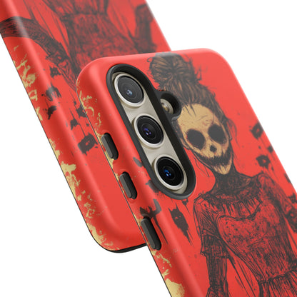 Haunting Scarlet Descent Samsung S24 - Tough Phone Case