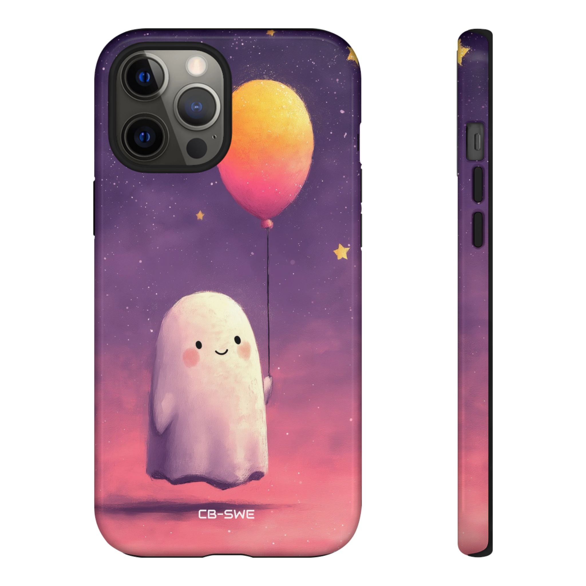 Ghosts Float Playfully - iPhone Case