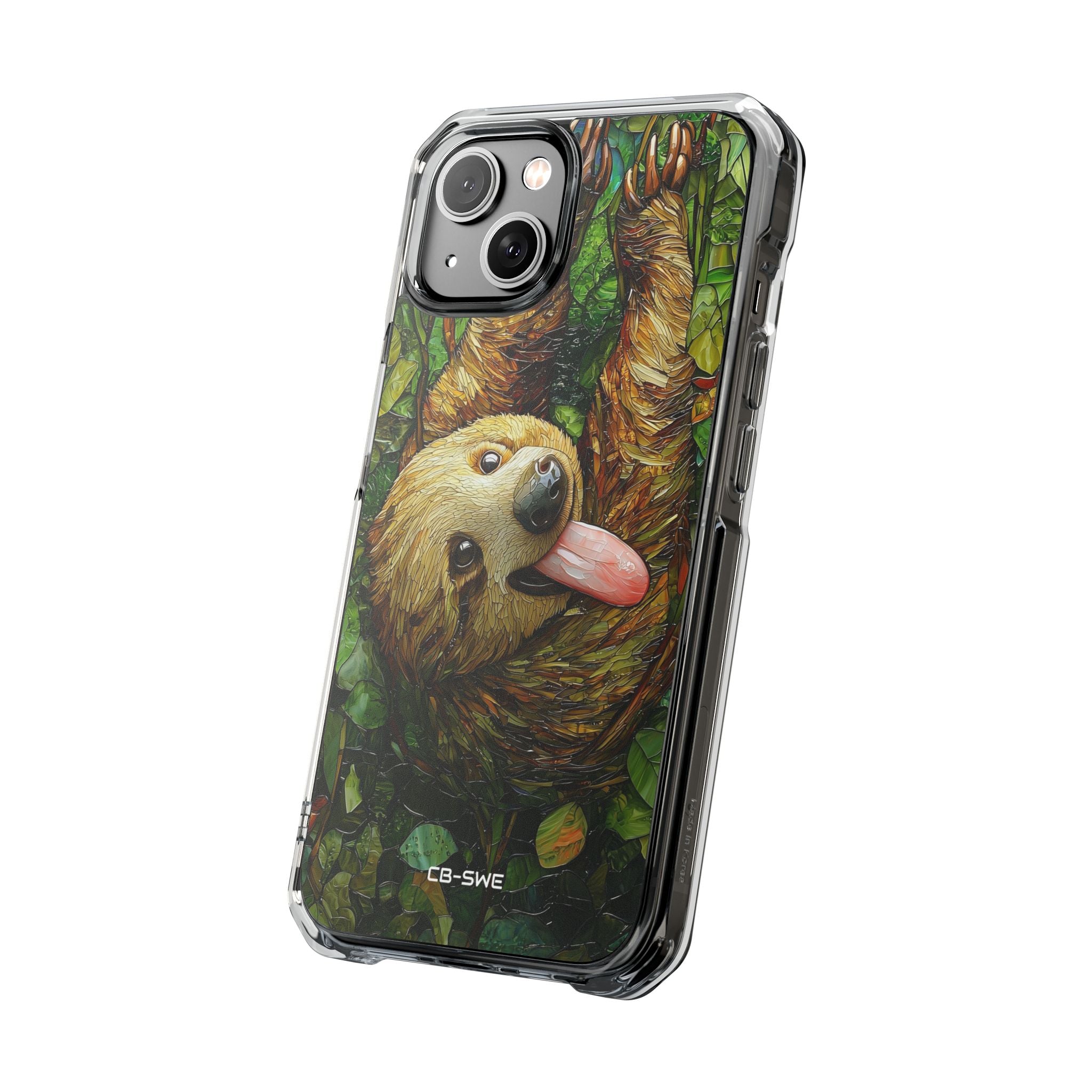 Sloth Hangs Playfully iPhone Case - Impact