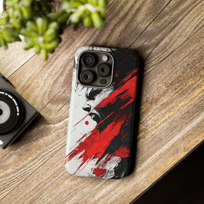 Yelling Profile Burst iPhone 15 Pro Case - Tough