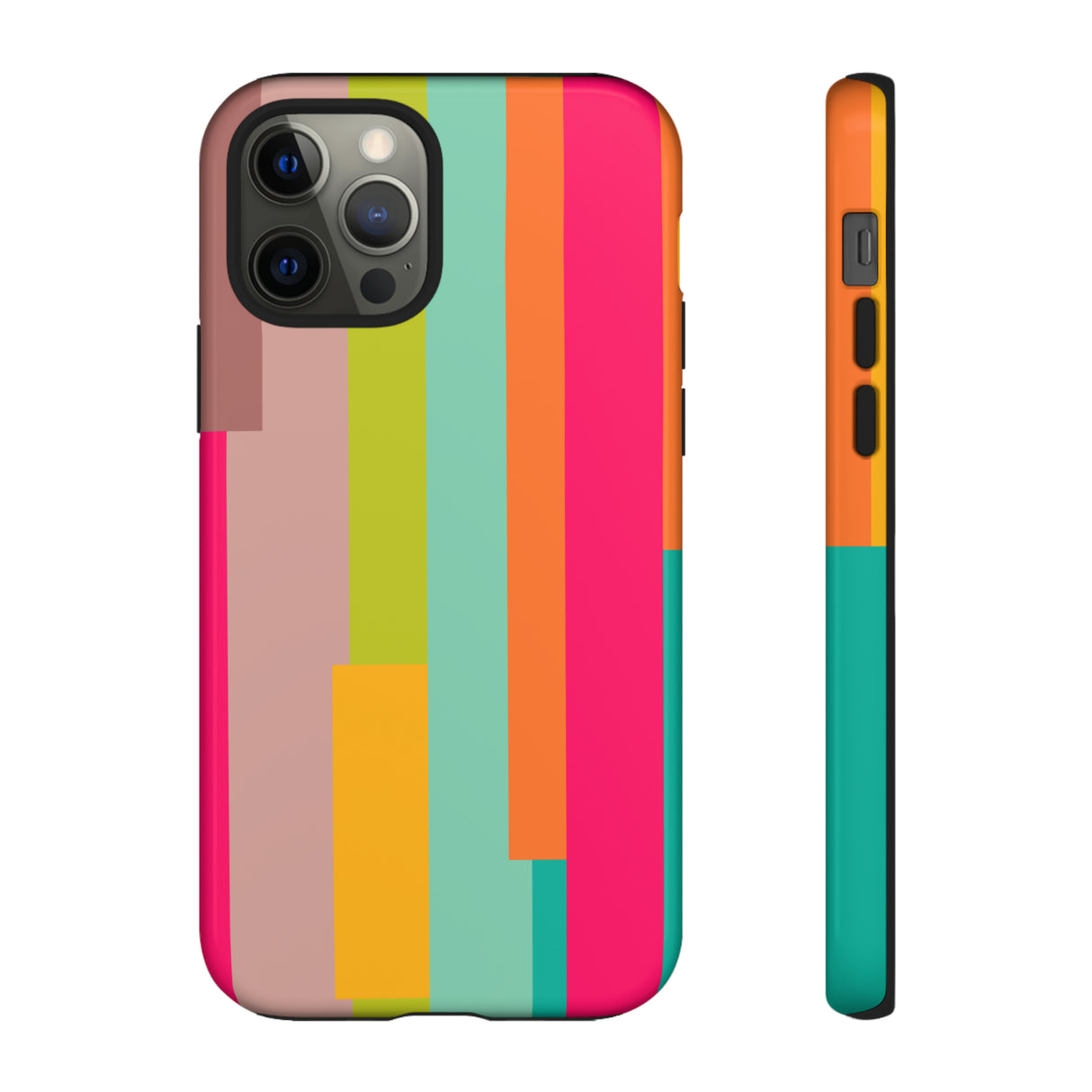 Geometrical Colorful - Protective Phone Case