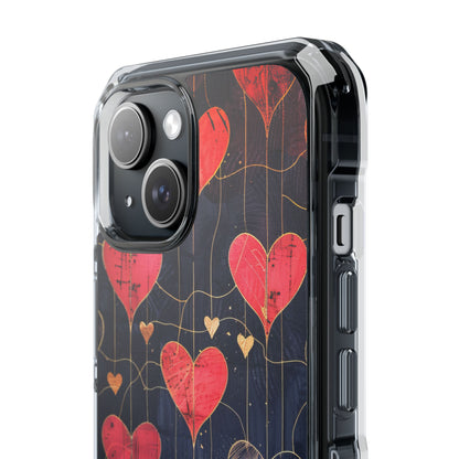 Gradient Heartflow Harmony iPhone 15 - Clear Impact Phone Case