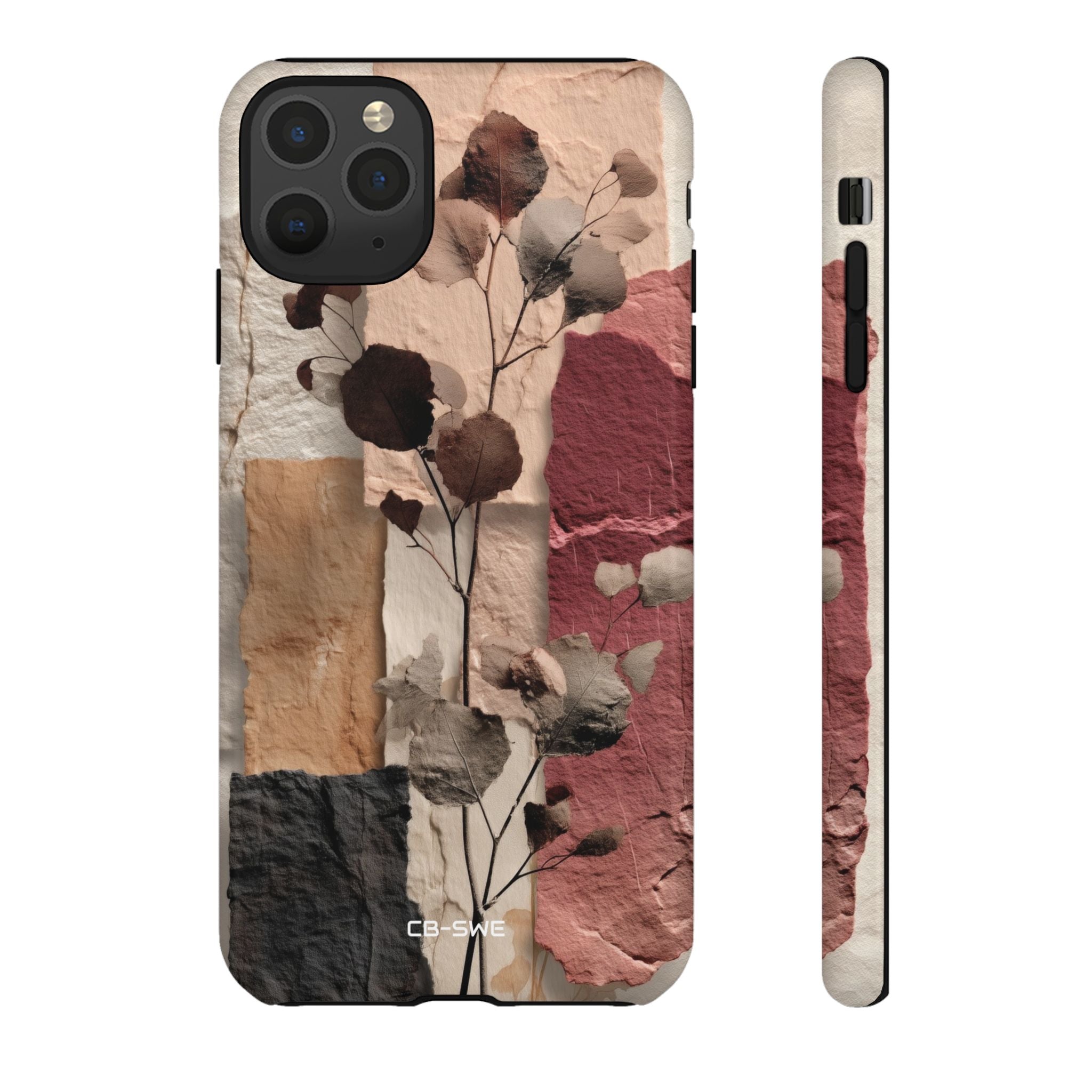 Dried Leaves Gather - iPhone Case