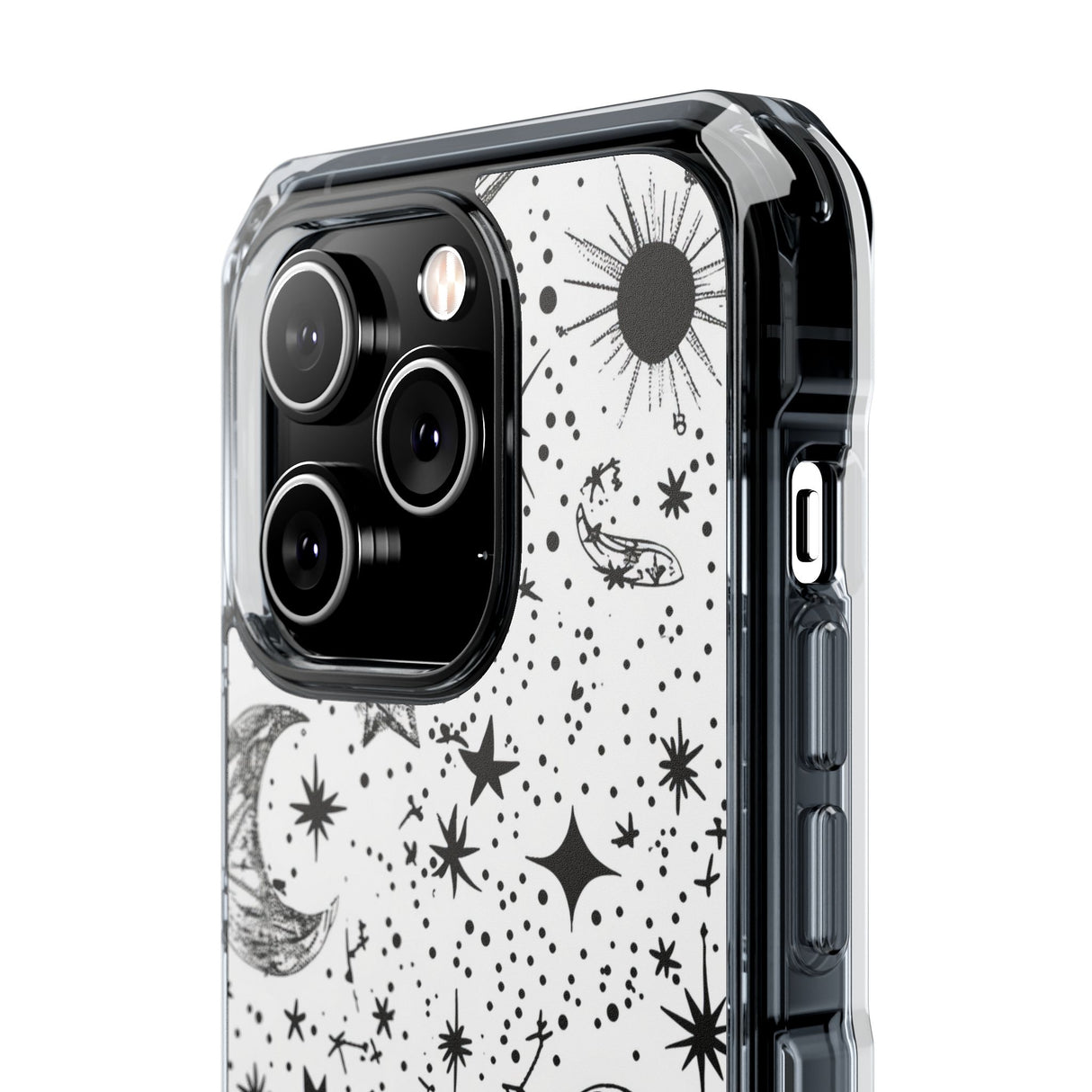 Retro Space Odyssey - Phone Case for iPhone (Clear Impact - Magnetic)