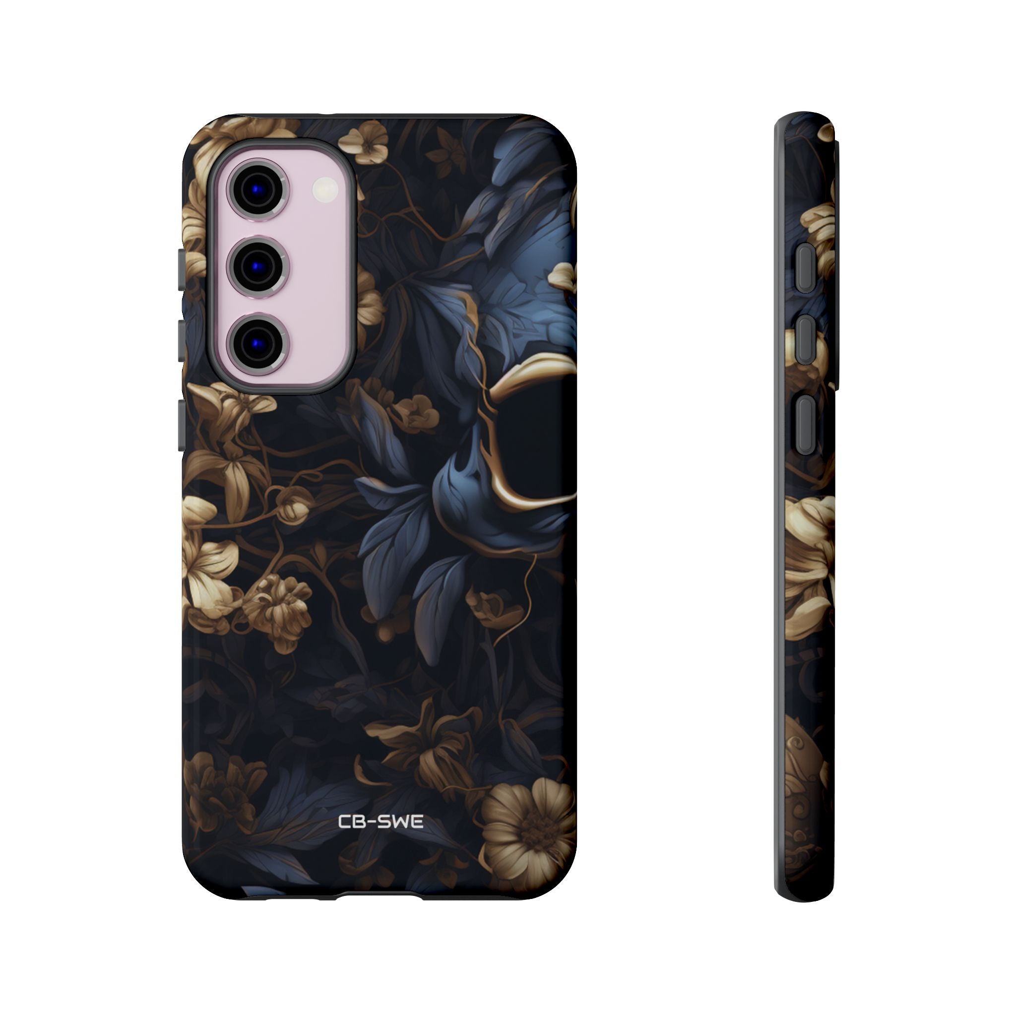 Gothic Floral Skull - Samsung Case