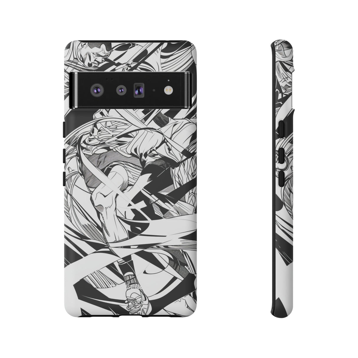 Dynamic Court Noir | Protective Phone Case for Google Pixel