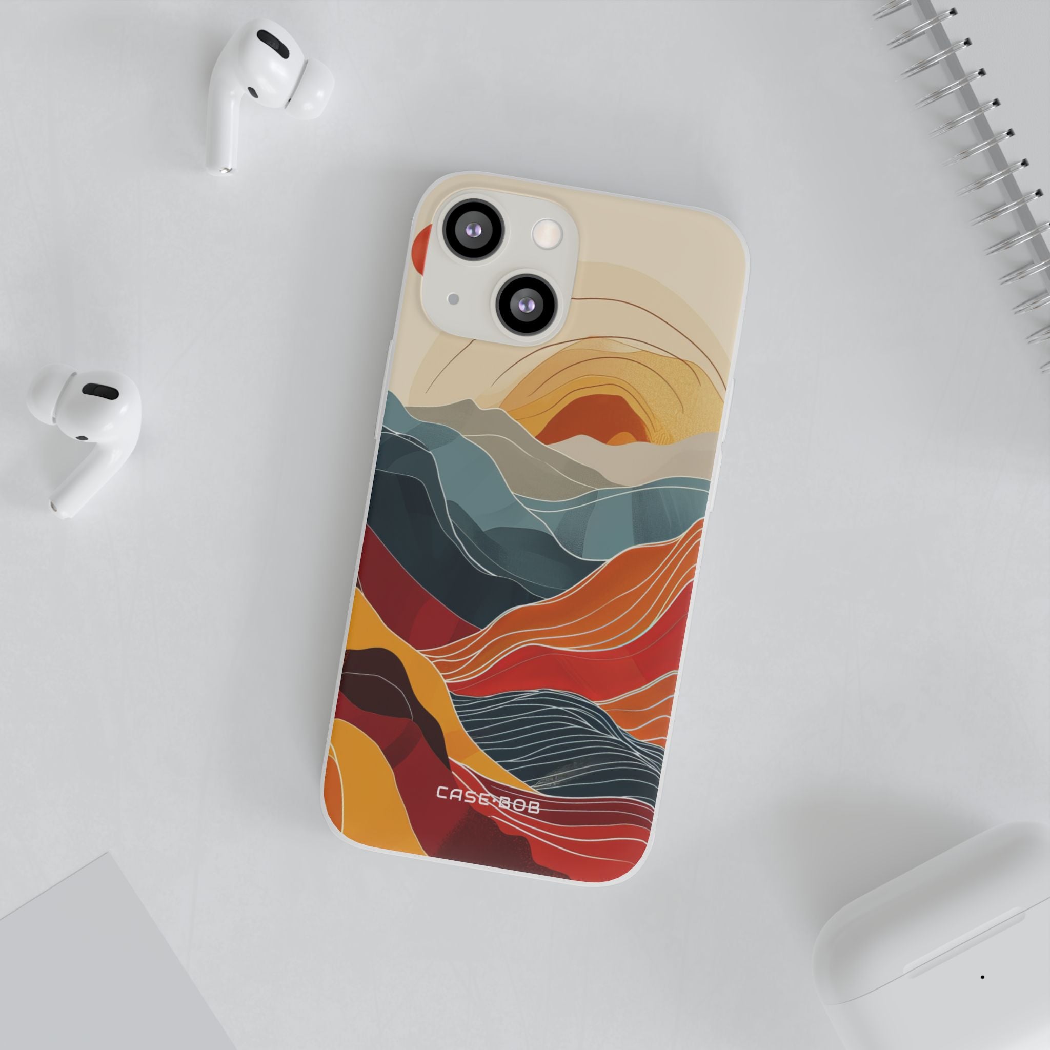 Sunlit Ridges iPhone 13 mini Case - Soft