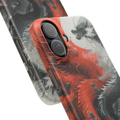 Zen Dragon Harmony iPhone 16 - Slim Phone Case