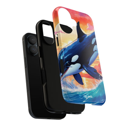 Orca Leaps Joyfully - iPhone Case