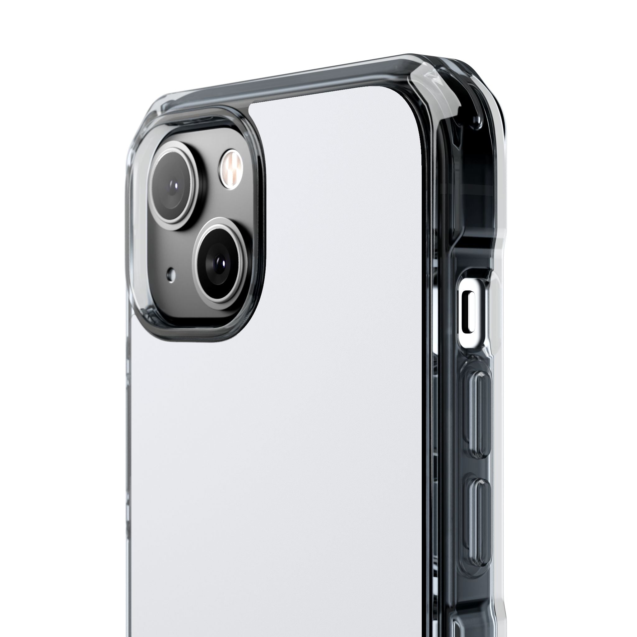 Ghost White - Clear Impact Case for iPhone