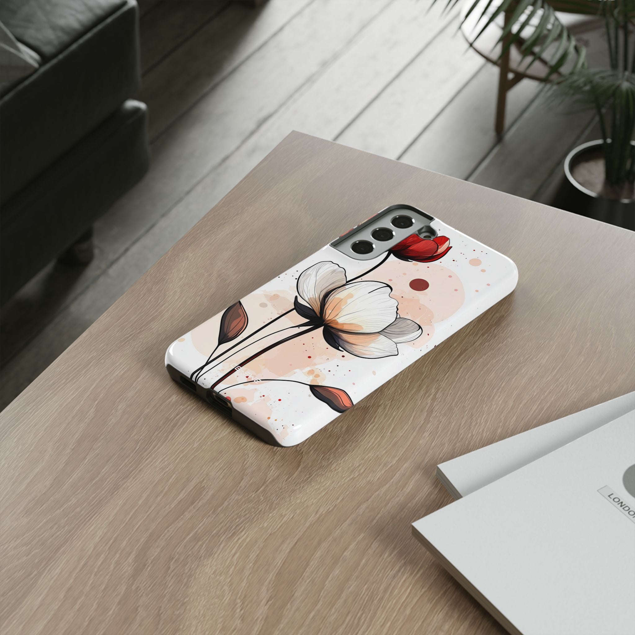 Vibrant Floral Elegance - Samsung Case