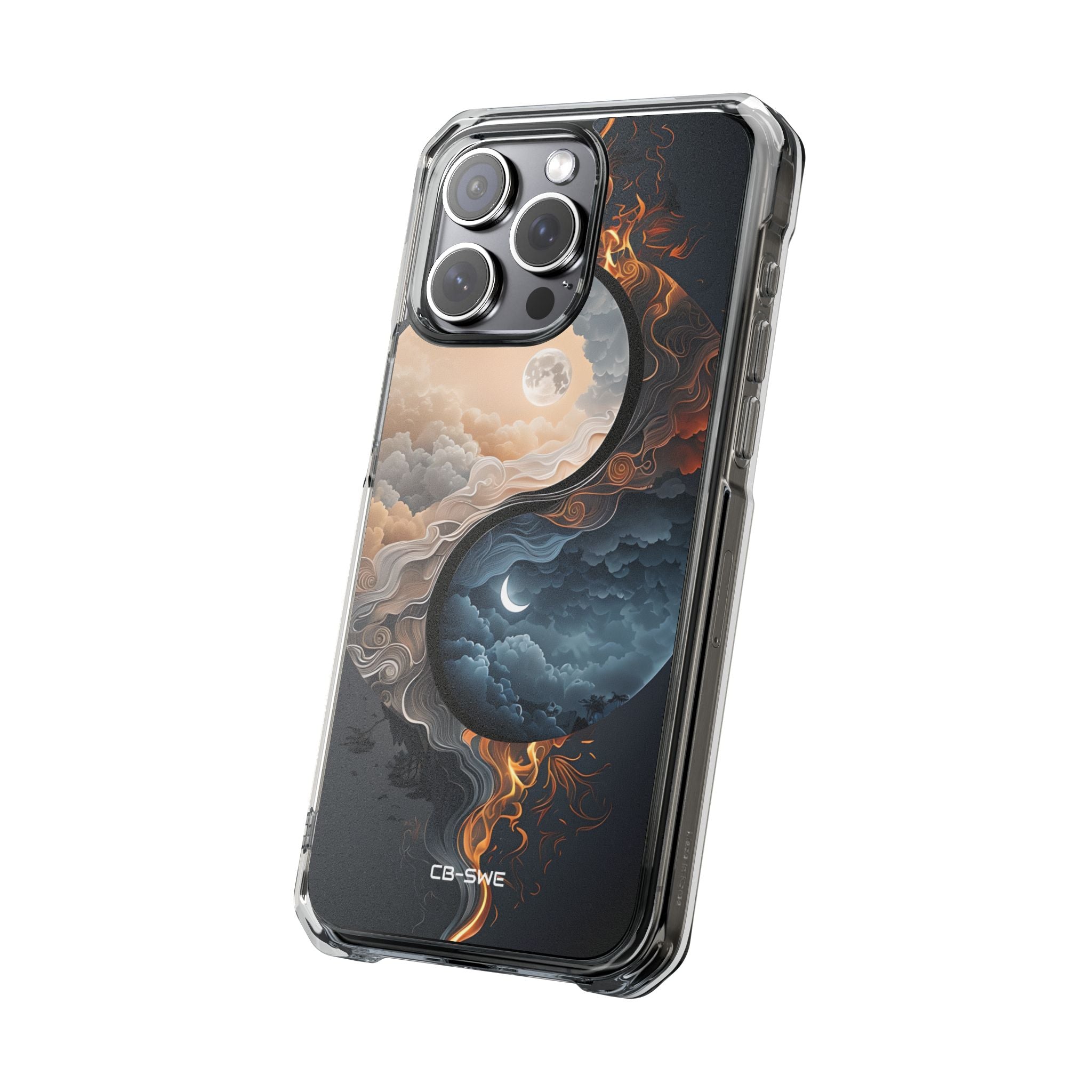 Moonlit Elemental Harmony iPhone Case - Impact