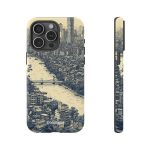 Nostalgic Metropolis | Protective Phone Case for iPhone