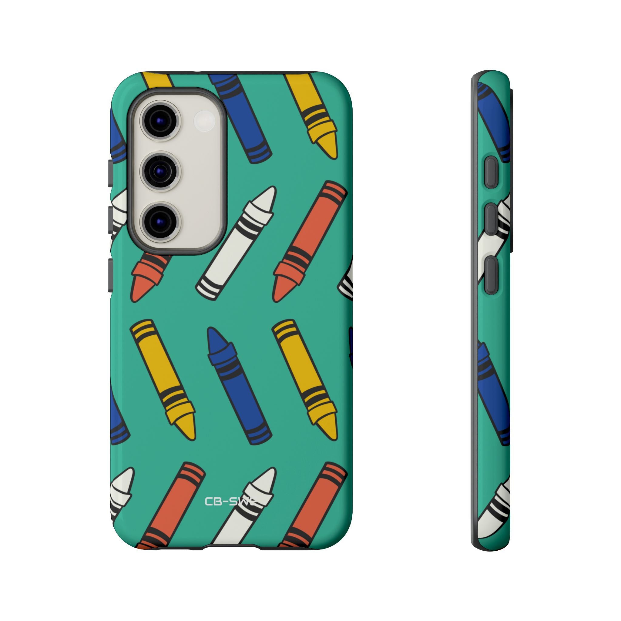 Crayons Dance Playfully - Samsung Case