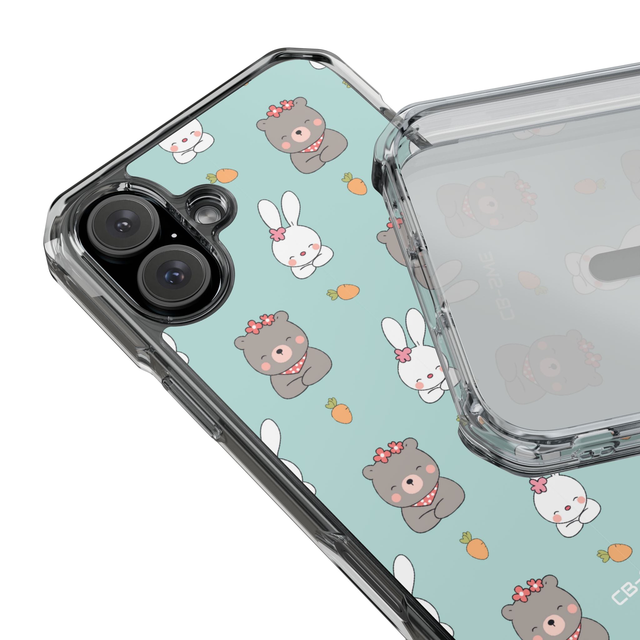 Bunnies Gather Carrots iPhone Case - Impact