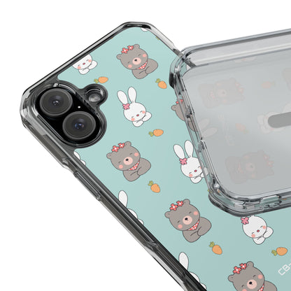 Bunnies Gather Carrots iPhone Case - Impact