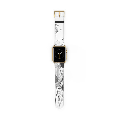 Silver Leaves - Watch Band