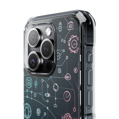 Digital Circuit Flow iPhone 15 - Impact Clear+