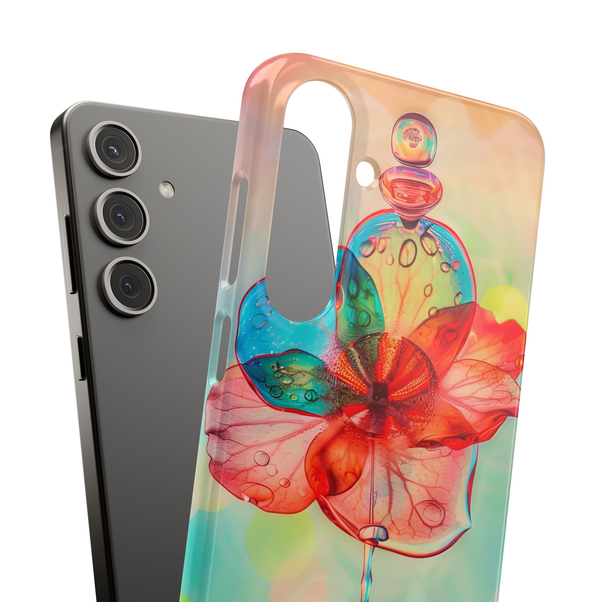 Ethereal Glass Flower Samsung S24 - Slim Phone Case