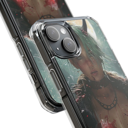 Moonlit Horned Beauty iPhone 15 - Impact Clear+